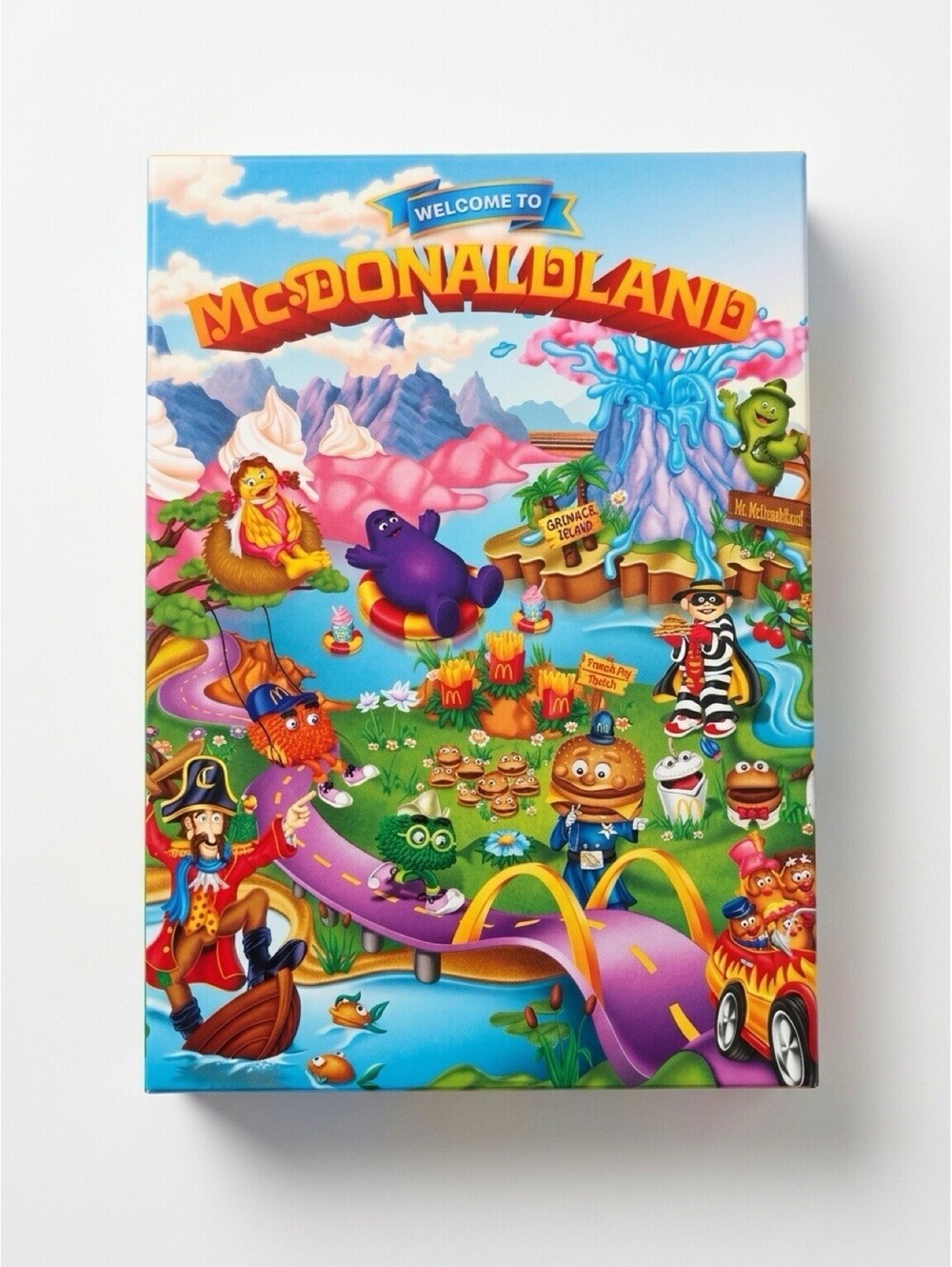2025 McDonald's McDonaldland Fry Friends Tin Complete Set Box Stickers Passport